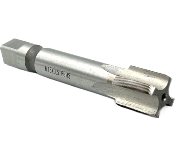 Машинно-ручной метчик TORNERI М18х0.5 Р6М5 для глухих отверстий 035322