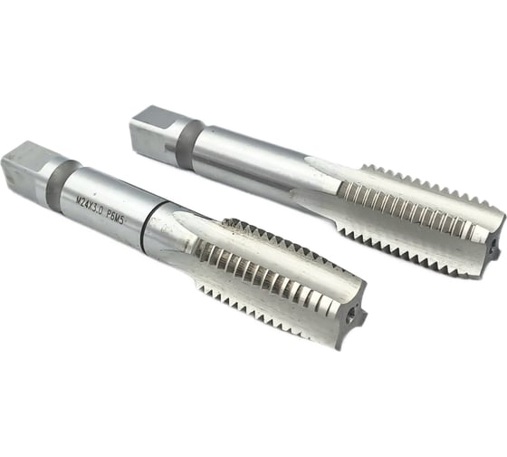 Машинно-ручной метчик TORNERI М24х3 комплект из 2-х штук Р6М5 028045