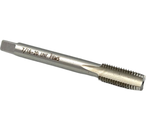 Дюймовый метчик TORNERI UNF 7/16" 20 нитей Р6М5 035382