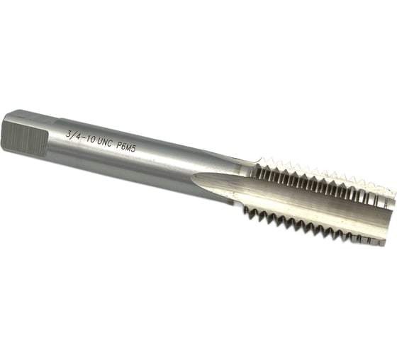 Дюймовый метчик TORNERI UNC 3/4" 10 нитей Р6М5 035362