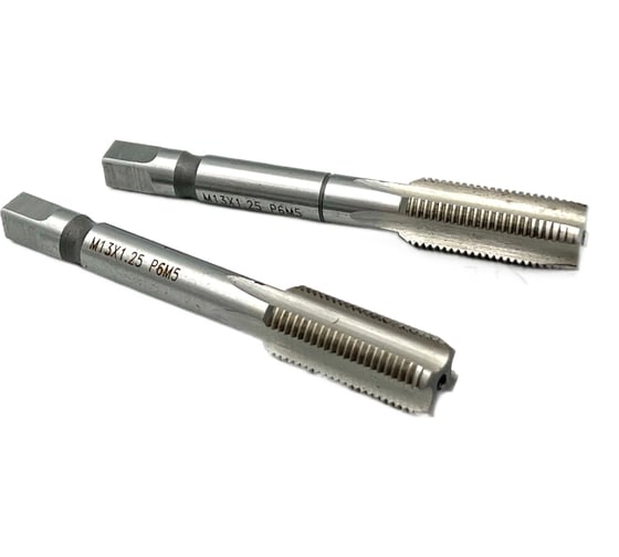 Машинно-ручной метчик TORNERI М13х1.25 комплект из 2-х штук Р6М5 035264