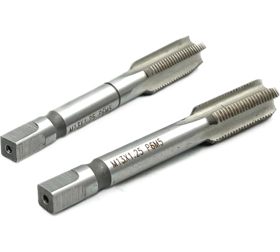 Машинно-ручной метчик TORNERI М13х1.25 комплект из 2-х штук Р6М5 035264