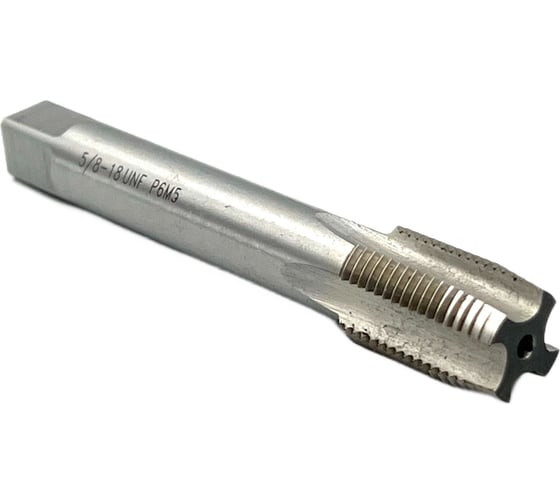 Дюймовый метчик TORNERI UNF 5/8" 18 нитей Р6М5 031114