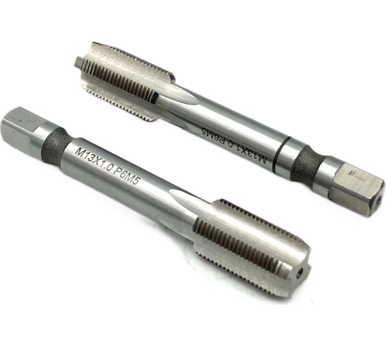 Машинно-ручной метчик TORNERI М13х1 комплект из 2-х штук Р6М5 027128