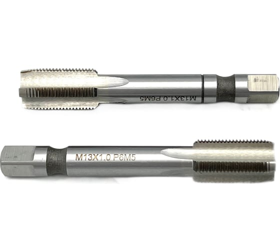 Машинно-ручной метчик TORNERI М13х1 комплект из 2-х штук Р6М5 027128