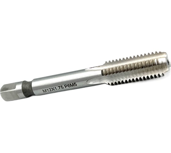 Машинно-ручной метчик TORNERI М12х1.75 Р6М5 для глухих отверстий 028758