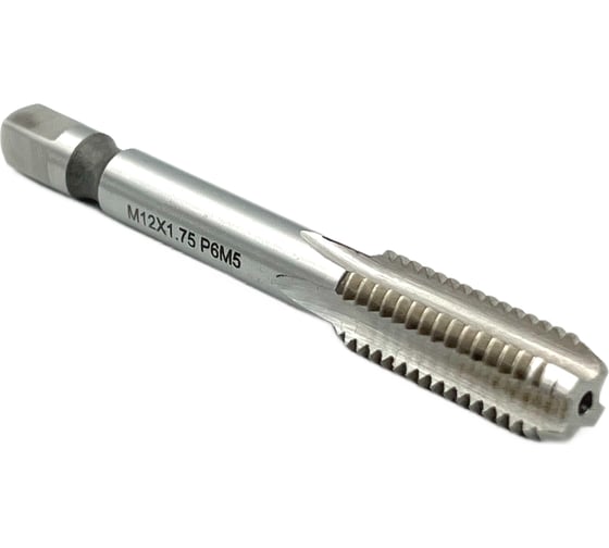 Машинно-ручной метчик TORNERI М12х1.75 Р6М5 для глухих отверстий 028758