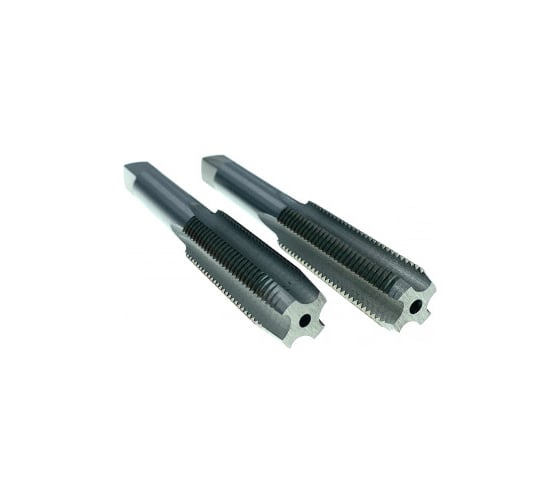 Дюймовый метчик TORNERI UNF 9/16" 18 нитей Р6М5 комплект из 2-х штук 035392