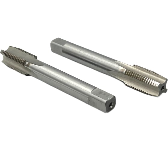 Дюймовый метчик TORNERI UNF 9/16" 18 нитей Р6М5 комплект из 2-х штук 035392