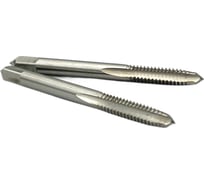 Дюймовый метчик TORNERI UNC 1/4" 20 нитей Р6М5 комплект из 2-х штук 035368