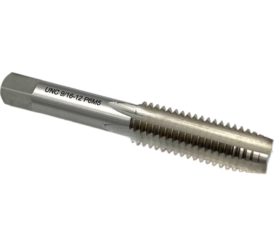 Дюймовый метчик TORNERI UNC 9/16" 12 нитей Р6М5 035360 1