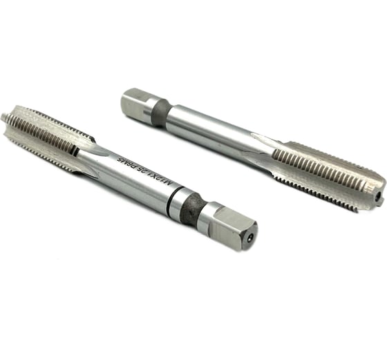 Машинно-ручной метчик TORNERI М12х1.25 комплект из 2-х штук Р6М5 019799