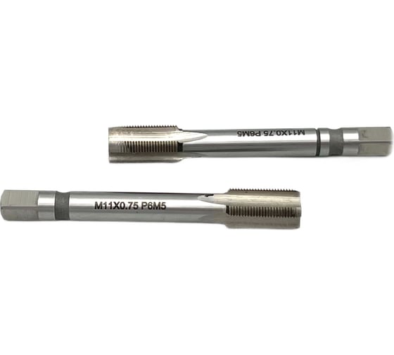 Машинно-ручной метчик TORNERI М11х0.75 комплект из 2-х штук Р6М5 035263