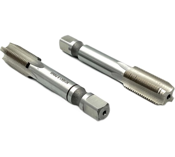 Машинно-ручной метчик TORNERI М16х1.5 комплект из 2-х штук Р6М5 019804