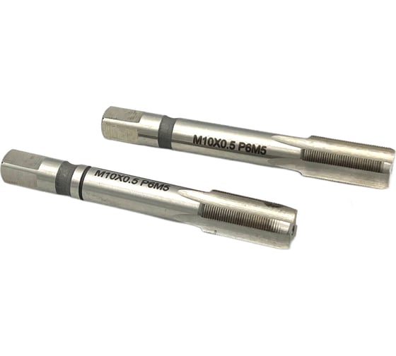 Машинно-ручной метчик TORNERI М10х0.5 комплект из 2-х штук Р6М5 035260