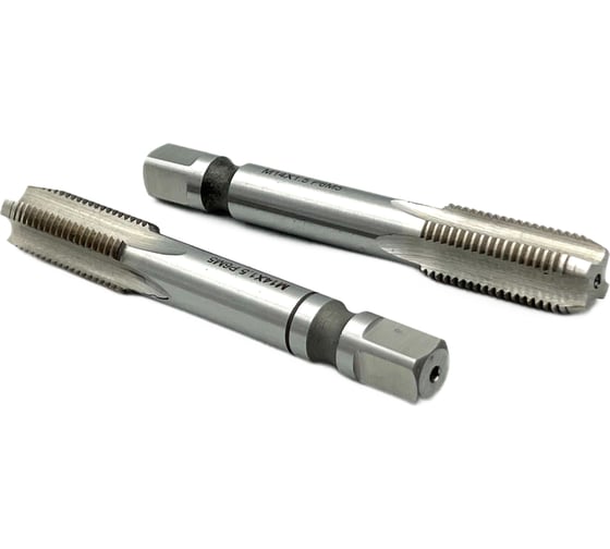 Машинно-ручной метчик TORNERI М14х1.5 комплект из 2-х штук Р6М5 019802