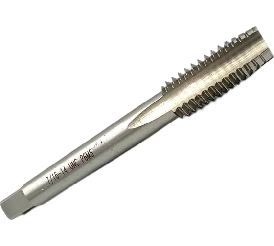 Дюймовый метчик TORNERI UNC 7/16" 14 нитей Р6М5 035358 1