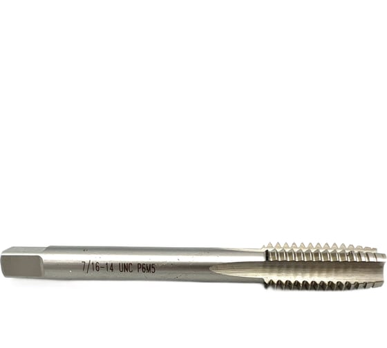 Дюймовый метчик TORNERI UNC 7/16" 14 нитей Р6М5 035358