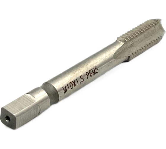 Машинно-ручной метчик TORNERI М10х1.5 Р6М5 для глухих отверстий 028765