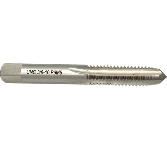 Дюймовый метчик TORNERI UNC 3/8" 16 нитей Р6М5 035357