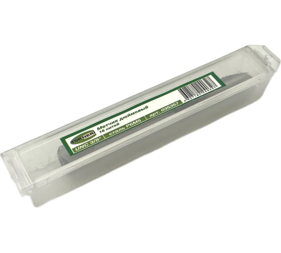 Дюймовый метчик TORNERI UNC 3/8" 16 нитей Р6М5 035357