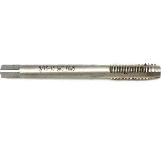 Дюймовый метчик TORNERI UNC 5/16" 18 нитей Р6М5 035356 1