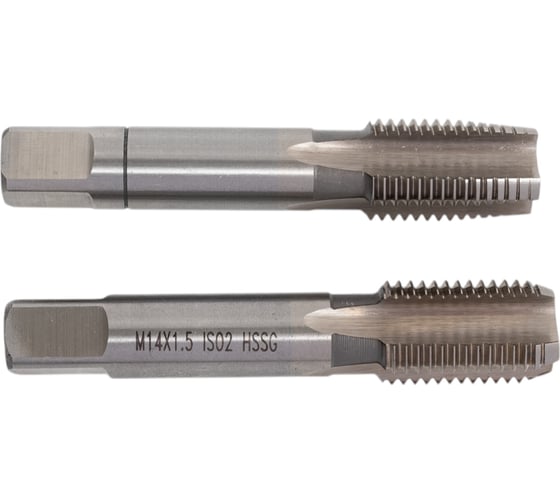 Метчик VOLKEL М14 шаг 1.5мм комплект из 2-х шт. DIN2181 HSS-G 26356 V26356
