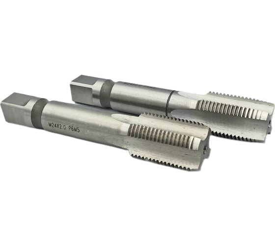 Метчик TORNERI М24х2 комплект из 2-х штук Р6М5 035242