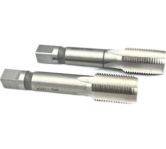 Метчик TORNERI М24х2 комплект из 2-х штук Р6М5 035242