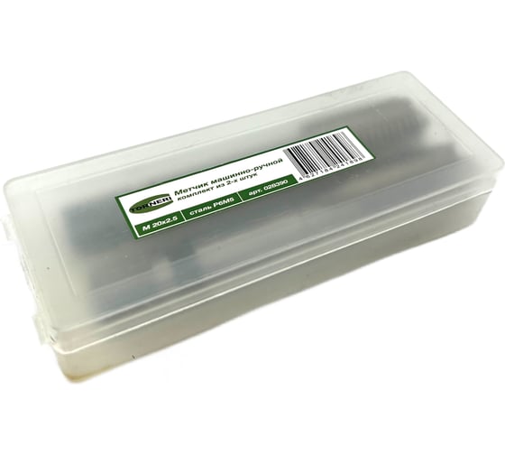 Метчик TORNERI М20х2.5 комплект из 2-х штук Р6М5 028390