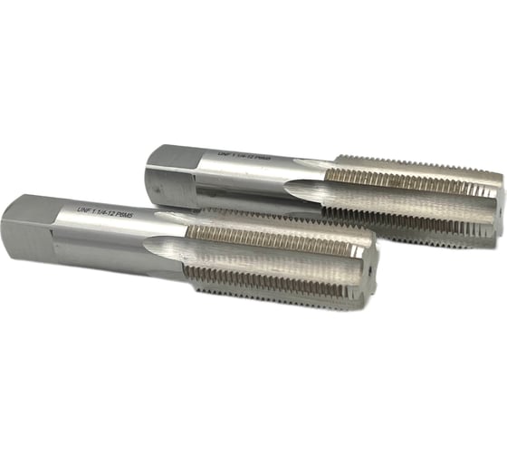 Метчик TORNERI UNF 1 1/4" 12 нитей Р6М5 комплект из 2-х штук 035397