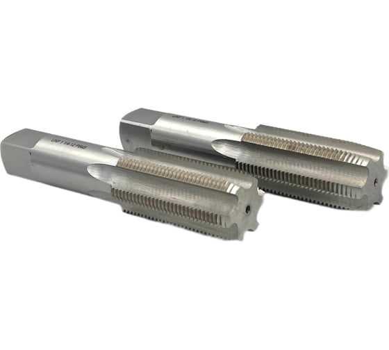 Метчик TORNERI UNF 1 1/4" 12 нитей Р6М5 комплект из 2-х штук 035397