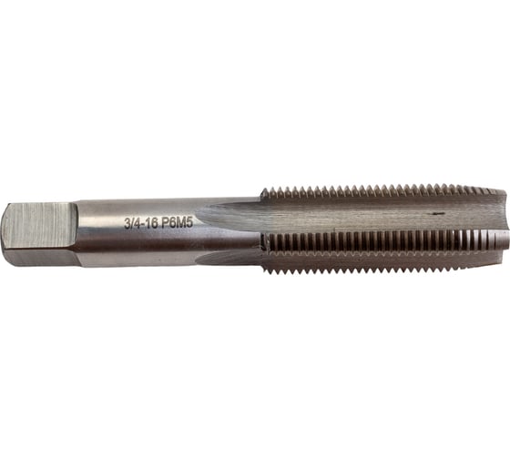 Метчик TORNERI 3/4" 16Н 55 гр. резьба Витворта из 2-х штук Р6М5 035403