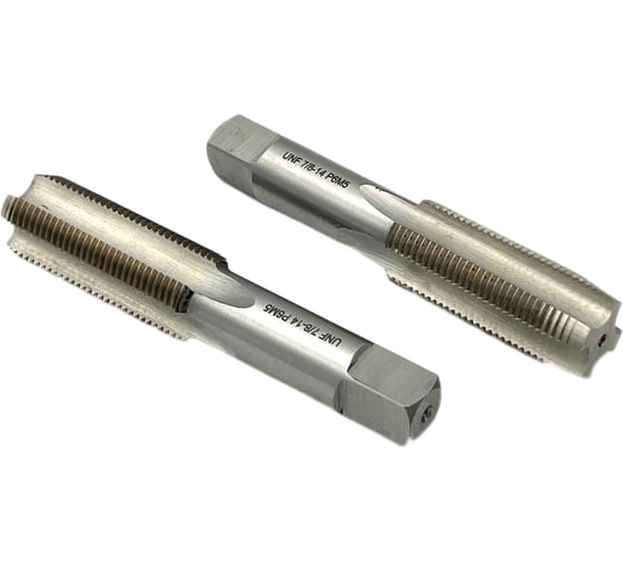 Метчик TORNERI UNF 7/8" 14 нитей Р6М5 комплект из 2-х штук 035395 1