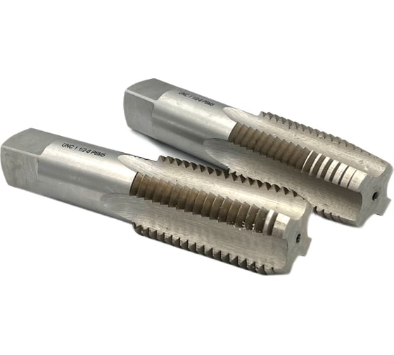 Метчик TORNERI UNF 1 1/2" 12 нитей Р6М5 комплект из 2-х штук 035398