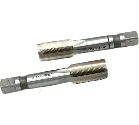 Метчик TORNERI М17х1 комплект из 2-х штук Р6М5 035269