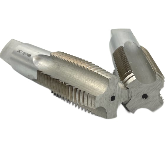 Метчик TORNERI UNC 1 1/2" 6 нитей Р6М5 комплект из 2-х штук 035380