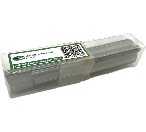 Метчик TORNERI UNF 7/8" 14 нитей Р6М5 035384