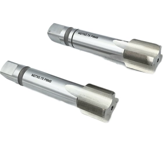 Метчик TORNERI М27х0.75 комплект из 2-х штук Р6М5 035277