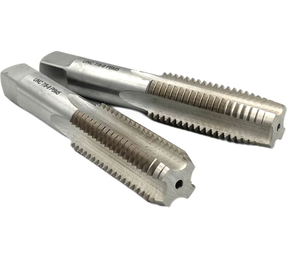 Метчик TORNERI UNC 7/8" 9 нитей Р6М5 комплект из 2-х штук 035376
