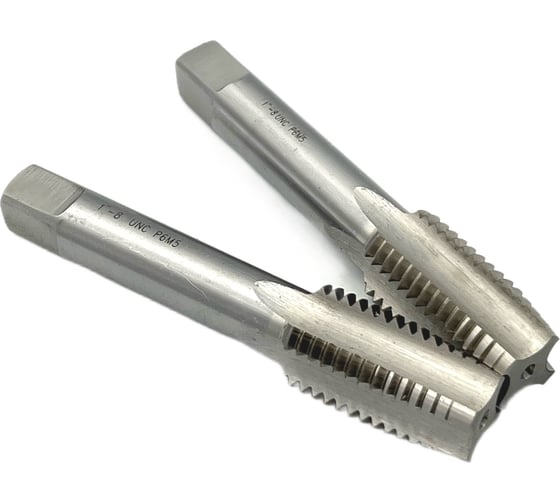 Метчик TORNERI UNC 1" 8 нитей Р6М5 комплект из 2-х штук 035377 1