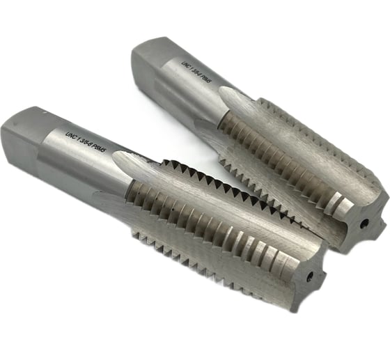Метчик TORNERI UNC 1 3/8" 6 нитей Р6М5 комплект из 2-х штук 035379
