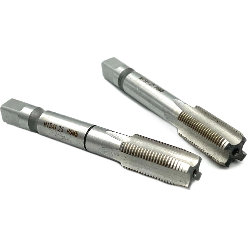 Метчик TORNERI М15х1.25 комплект из 2-х штук Р6М5 035267 - выгодная ...