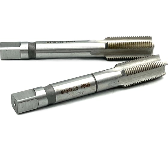 Метчик TORNERI М15х1.25 комплект из 2-х штук Р6М5 035267