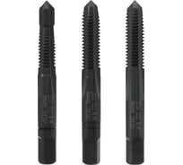 Метчик с направляющей цапфой VOLKEL М 3 шаг 0.5мм комплект из 3-х шт. DIN352 HSSE-VAP V57726