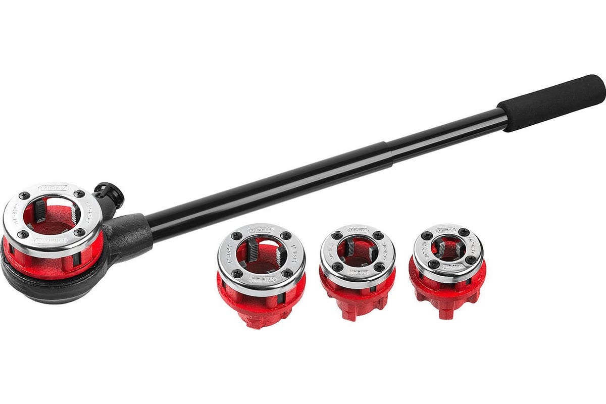 Трубный резьбонарезной набор №4 MIRAX 5 предметов 28240-H4 - выгодная ...