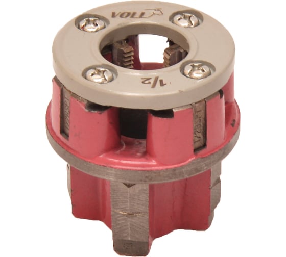 Резьбонарезная головка VOLL BSPT SS 1/2" 2.00041