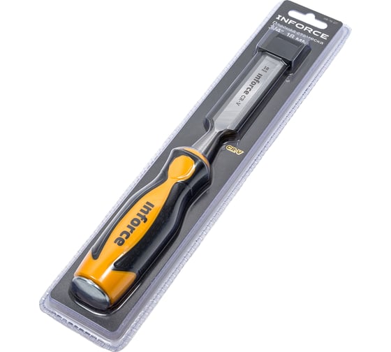 Плоская стамеска Inforce 3/4", 18 мм 06-15-07