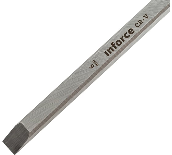 Плоская стамеска Inforce 1/4", 6 мм 06-15-09