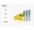Метчик Eyltool DIN 352 HSS-E м/р M14 (x2.00) компл. из 3 ш 15 115 M14 3
